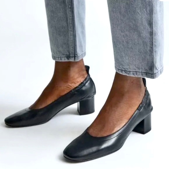 EVERLANE The Day Heel in Black - 9.5 - Picture 1 of 12